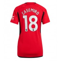 Manchester United Casemiro #18 Kotipaita Naiset 2023-24 Lyhythihainen